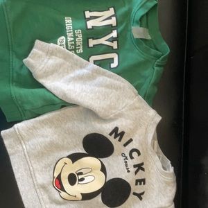 Infant sweatshirts